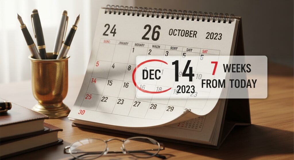Date Is 7 Weeks