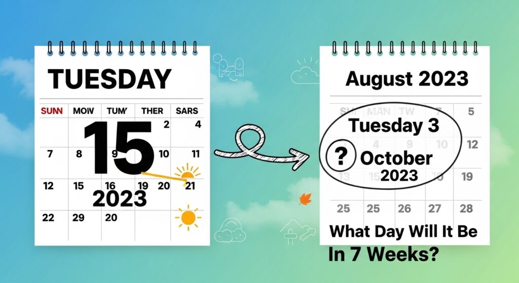 What Day Will It Be In 7 Weeks?