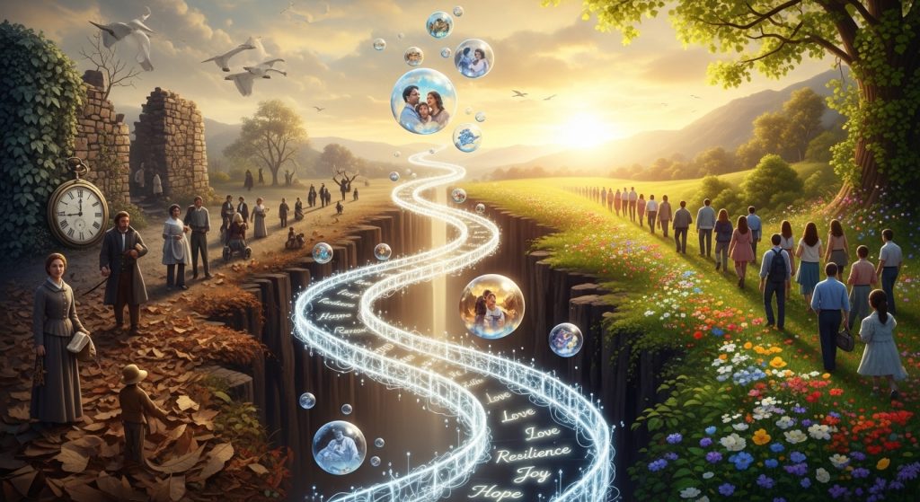 Emotional Bridges Between Time