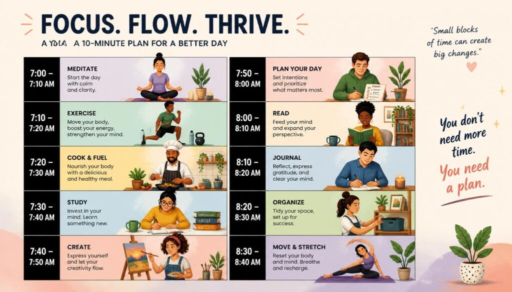 10-Minute Time Blocks
