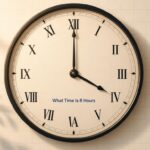What Time Is 8 Hours From Now?