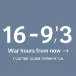 What Time Is 16 Hours