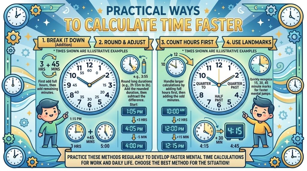 Practical Ways to Calculate Time Faster
